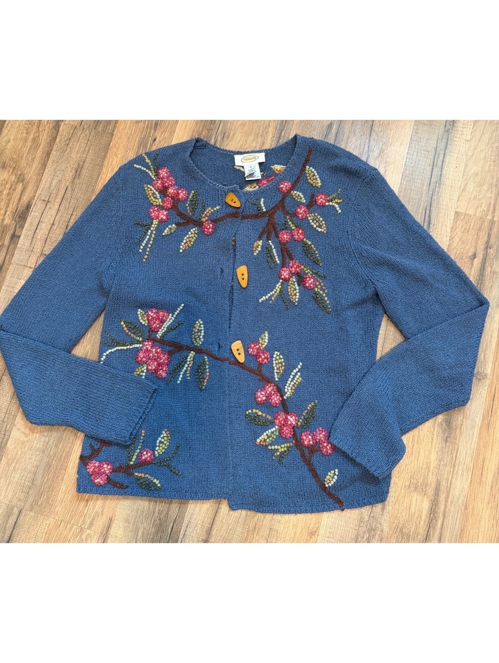 Women’s Small Grannycore Versatile Sweater Cardigan Jacket Coverup